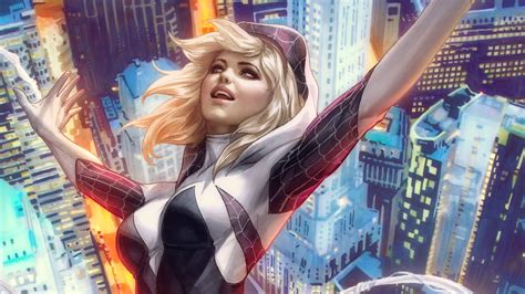 Spider Gwen Art 4k Wallpaper,HD Superheroes Wallpapers,4k Wallpapers,Images,Backgrounds,Photos ...