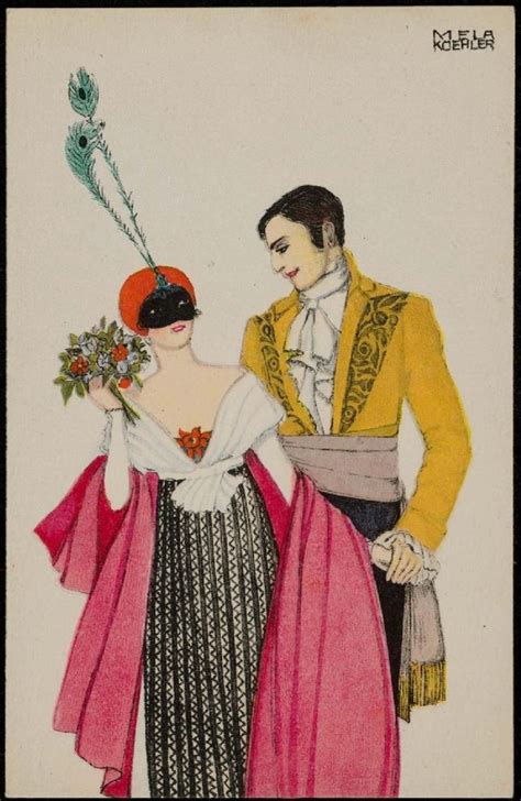 Couples at a costume ball | Costume ball, Costumes, Art deco print