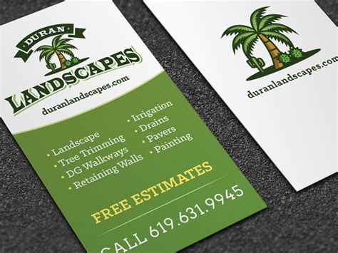 Landscaping Business Cards