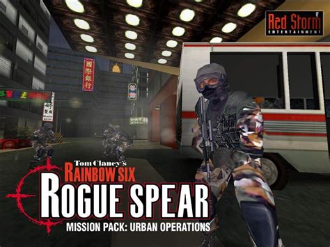 Tom Clancy's Rainbow Six Rogue Spear Mission Pack: Urban Operations ...