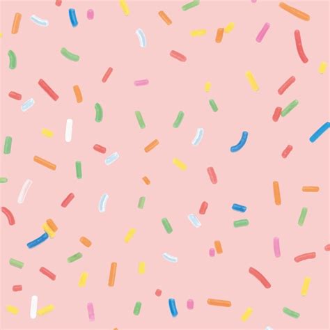 Free Photo | Confetti sprinkles background in pink