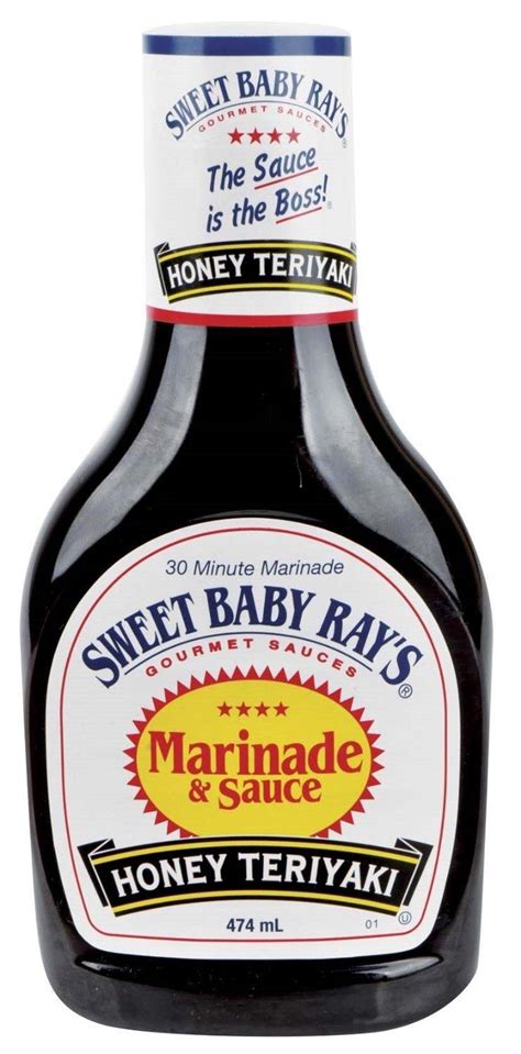 Sweet Baby Ray's Sauce and Marinade Honey Teriyaki 16 OZ