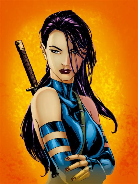 Psylocke X-Men (MARVEL Comics) by diegocomino on DeviantArt