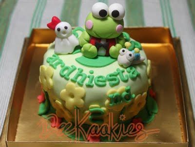 deekookies: DEEKOOKIES,S MINI FONDANT CAKE ... keroppi and friends