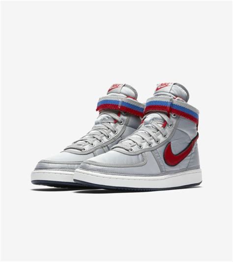 Nike Vandal High 'Metallic Silver & University Red' Release Date.. Nike ...