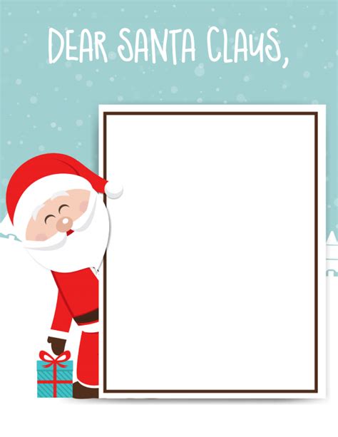 Santa Claus Letter: FREE PRINTABLE FOR KIDS - Momdot.com