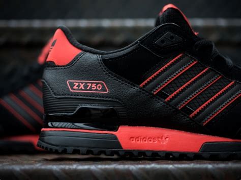 adidas Originals ZX 750 - Black - Red - SneakerNews.com