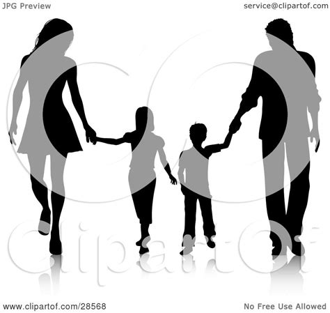 Holding Hands Silhouette at GetDrawings | Free download