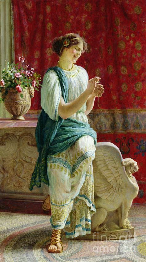 Roman Girl Painting by Guglielmo Zocchi | Pixels