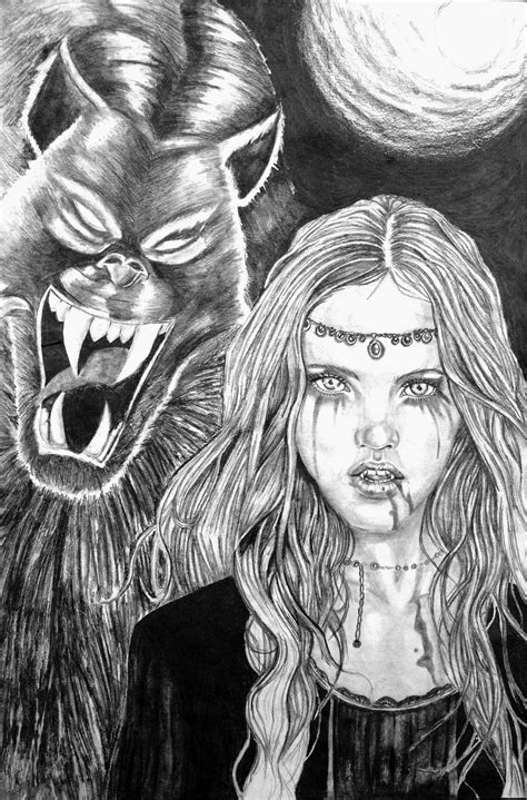 Vampire vs. Werewolf by Chain34 on DeviantArt