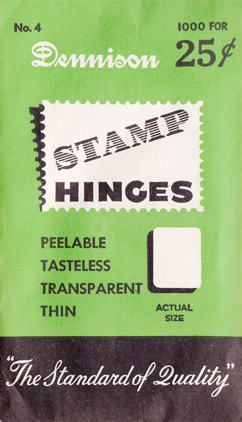 Mounts and Hinges 162059: 1 Pack Of The Best Stamp Hinges Ever Made ...