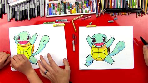 How To Draw Squirtle Pokemon Art For Kids Hub Art For Kids Hub | Images ...