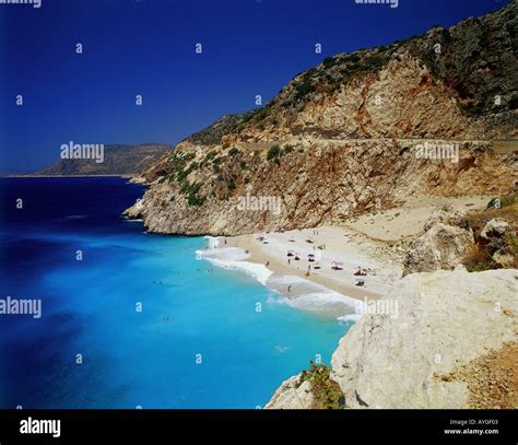 Kaputas Beach Kas Antalya Turkey Stock Photo - Alamy