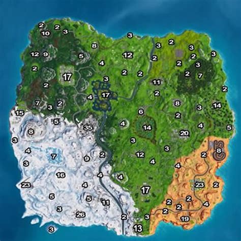 Fortnite Spawn Map