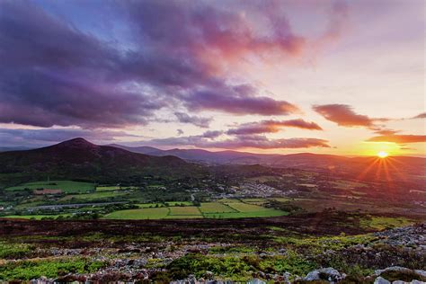 Sunset Over The Sugarloaf Mountain And Photograph by Sigita Playdon Photography | Fine Art America