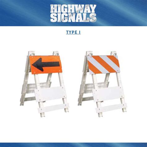 Type I Barricades | Type II Barriers | Construction Barriers