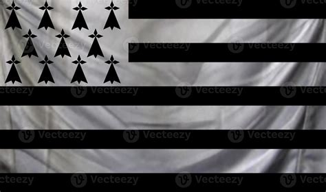 Brittany flag waving 6934203 Stock Photo at Vecteezy