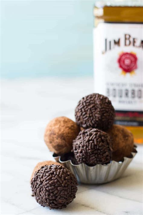 Chocolate Bourbon Truffles - House of Yumm