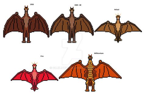 Rodan Designs by Gojilion91 on DeviantArt