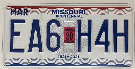 Missouri License Plates for Sale from Paranogonah.com