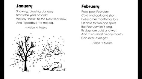 January - poems - YouTube