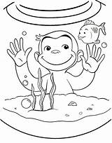 Curious george eating Banana coloring Page – Artofit sketch template