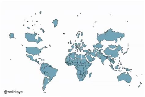 Mapa mundi con paises - Imagui