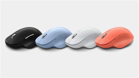 Microsoft Bluetooth Ergonomic Mouse has two customizable buttons ...