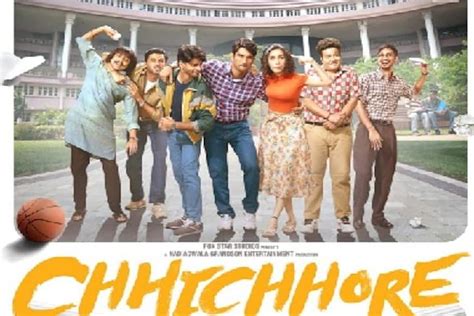 Chhichhore: New poster of Sushant Singh Rajput, Shraddha Kapoor's ...