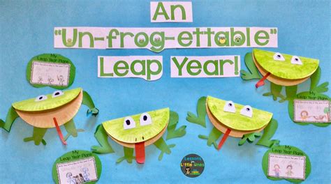 Leap Year Activities & Bulletin Board - Lessons for Little Ones by Tina ...