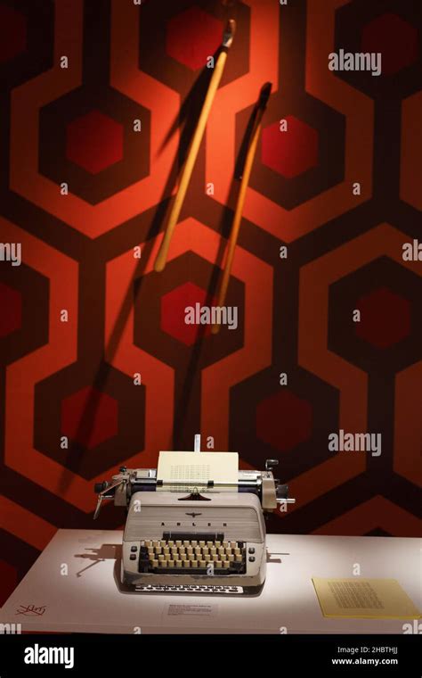 Jack Torrance's adler typewriter from the movie The Shining seen during ...