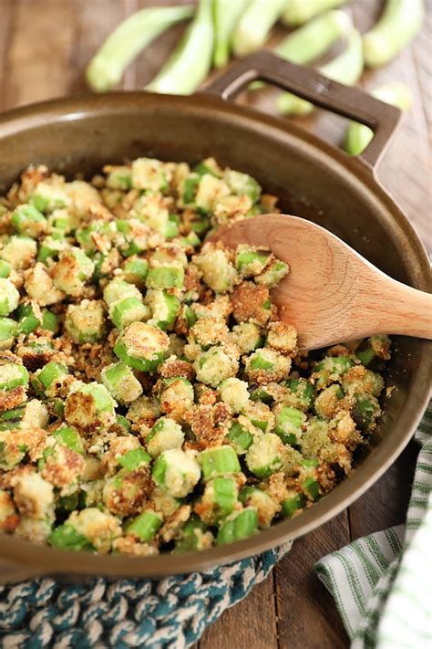 Old School Skillet Fried Okra - Southern Bite