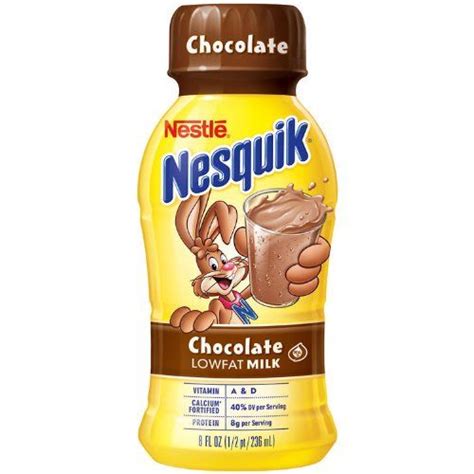 Nestle Nesquik Low Fat Chocolate Milk, Bottles, 14 fl oz, 1ct | BeerCastleNY