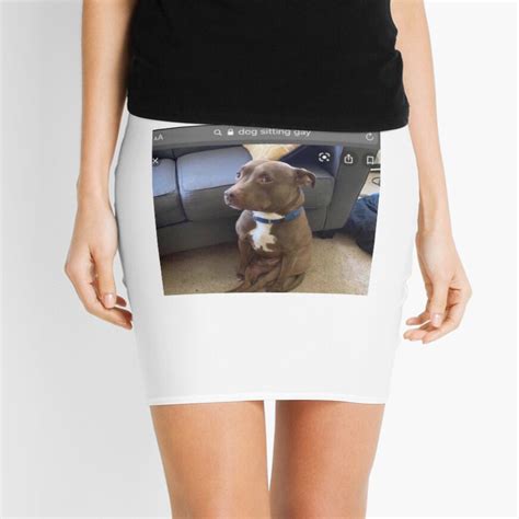 "dog sitting gay" Mini Skirt for Sale by elliecawthorne | Redbubble