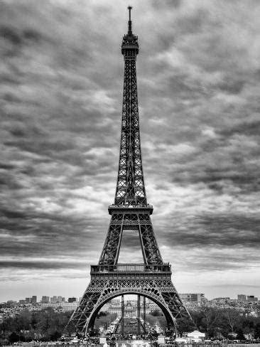 Eiffel Tower, Paris, France - Black and White Photography Photographic ...