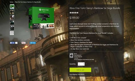 Xbox One Gets Name Your Game and Rainbow Six Siege Bundles