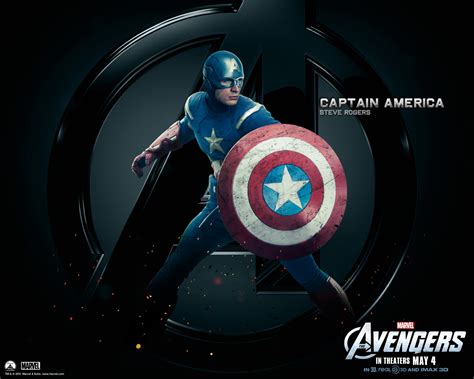 Captain America - The Avengers Wallpaper (30730405) - Fanpop