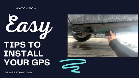 How to Install a Vehicle GPS - Easy Placement Tips | DFWGPSTrac - YouTube