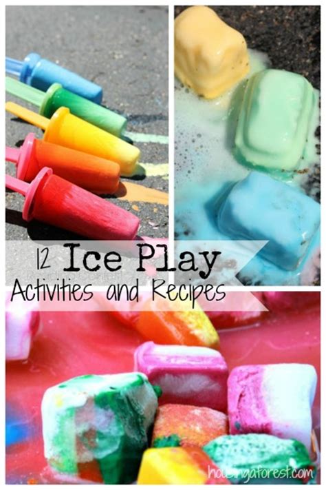 12 Ice Play Recipes and Activities | Housing a Forest