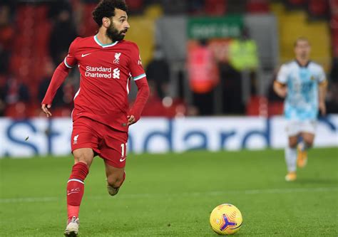 Mohamed Salah Ends His Goal Drought At Premier League - Bold Outline ...