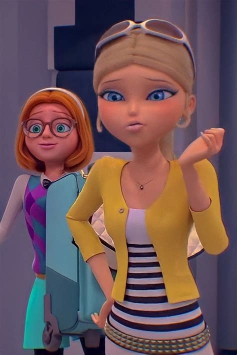 Chloè and Sabrina | Chloe miraculous, Chloe bourgeois, Miraculous ladybug