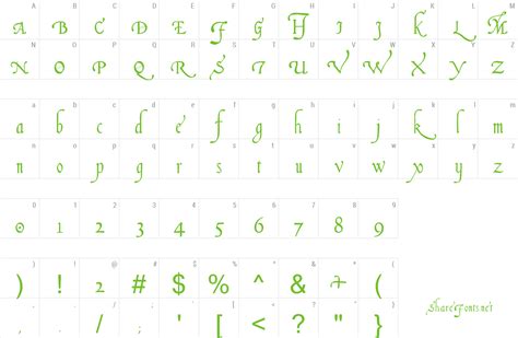 Download Free Font Italian Cursive