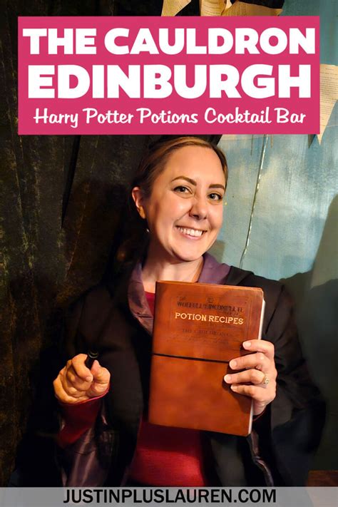 The Cauldron Edinburgh: A Fascinating Harry Potter Cocktail Bar