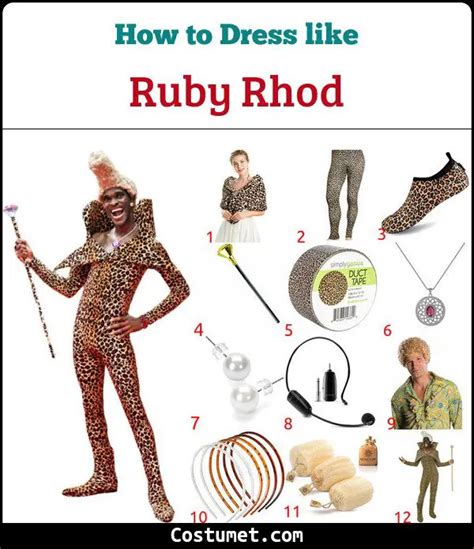 Ruby Rhod (The Fifth Element) Costume for Cosplay & Halloween