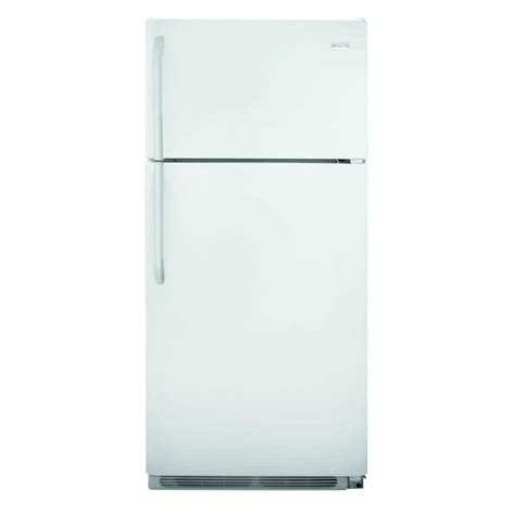 Frigidaire 18 cu. ft. Top Freezer Refrigerator in White-FFTR1821QW - The Home Depot