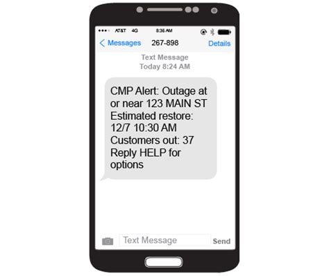 Outage Alerts - CMP