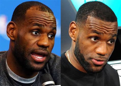 LeBosley James? LeBron hairline moves forward.