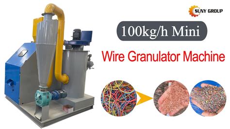 Mini Copper Granulator Machine (100kg/h) | Copper Wire Recycling Machine - YouTube