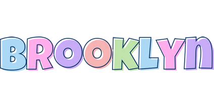 Brooklyn Logo | Name Logo Generator - Candy, Pastel, Lager, Bowling Pin ...