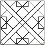 Quilt Block Coloring Pages sketch template